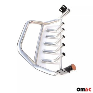 Nissan Pathfinder Bull Bar - Omac - Steel 1Pc (w/ Spike-Low-60mm 2-1/2